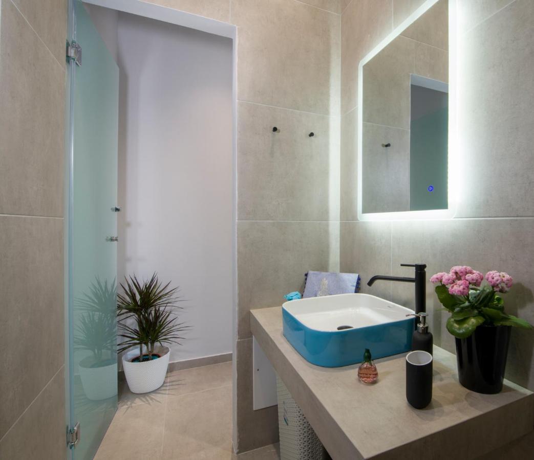 Luxury Villa Eva-Mari With Jacuzzi, 50M From The Beach Stalós Eksteriør bilde
